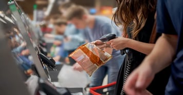 grocery store self-checkout