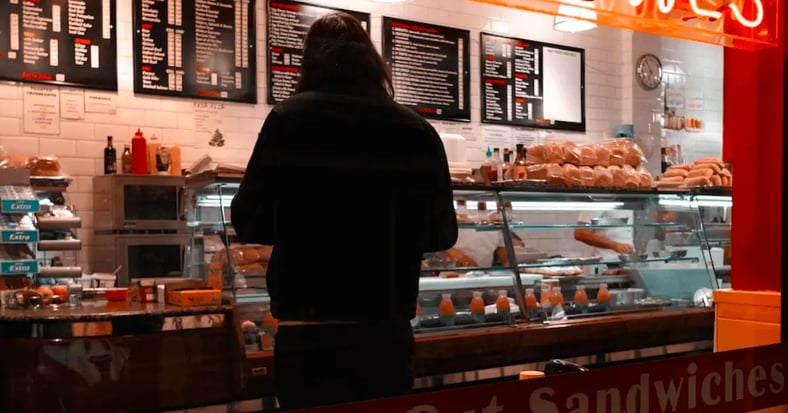 deli customer